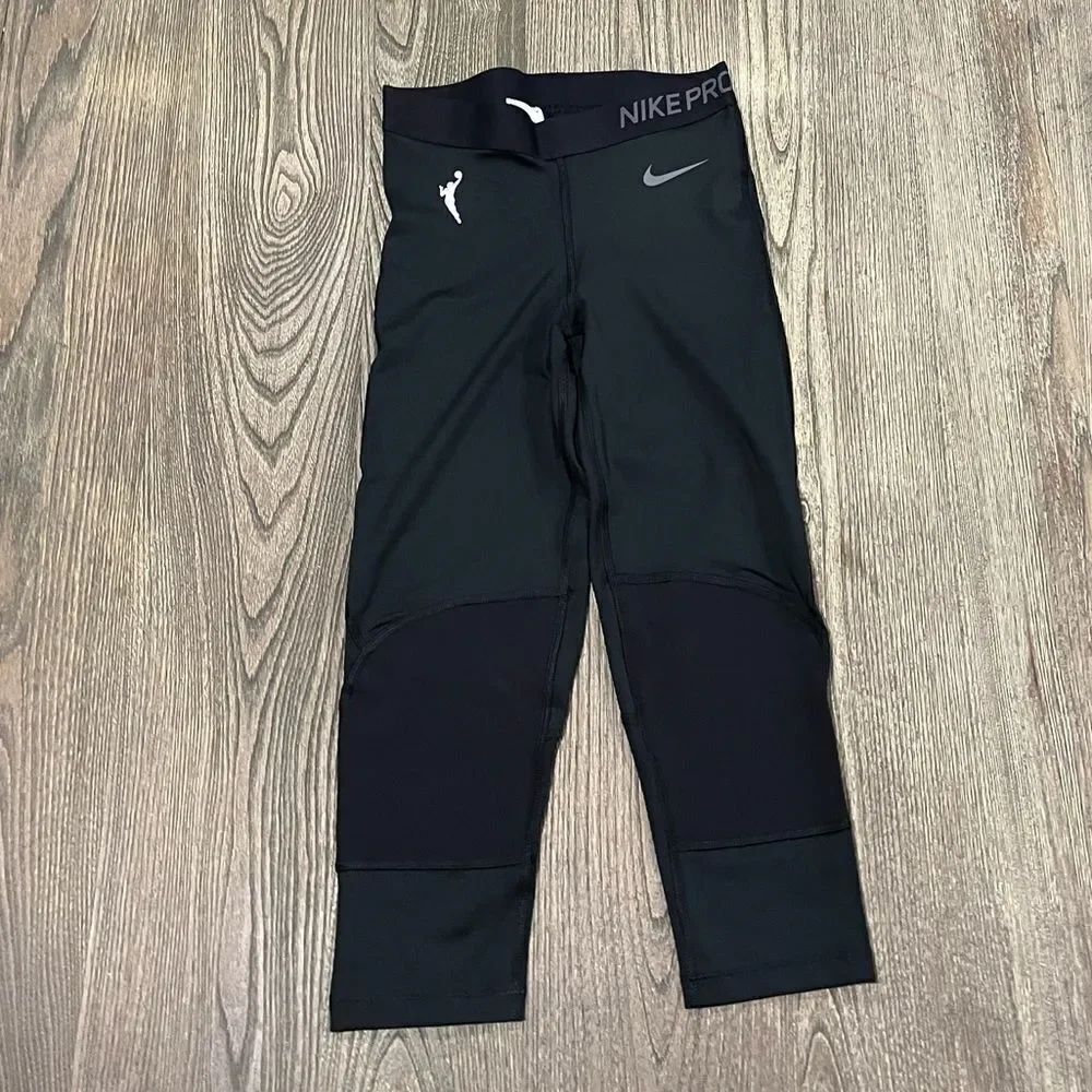 NWOT Nike Pro Dri-Fit WNBA Womens Official Issued Compression Tights Black Small